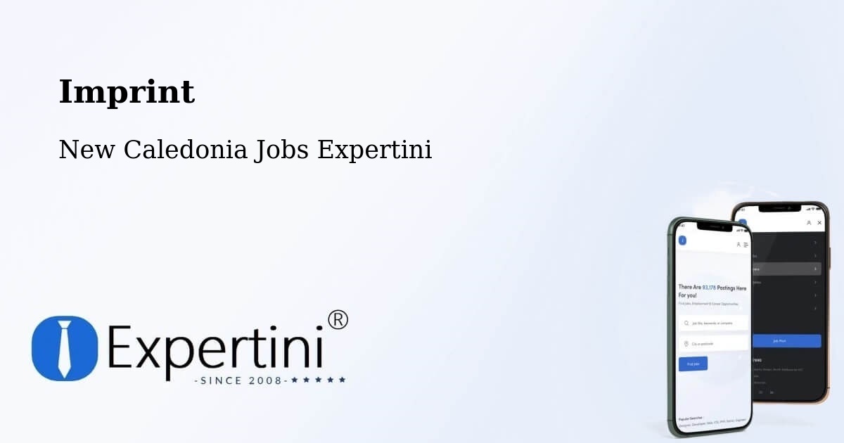 Imprint – Tontouta - New Caledonia Jobs Expertini